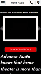 Mobile Screenshot of advanceaudio.net